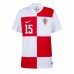 Camiseta Croacia Mario Pasalic #15 Primera Equipación Replica Eurocopa 2024 mangas cortas